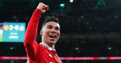 'Like it's a plate of dinner' - Man United ace Casemiro explains tackle celebration vs Newcastle