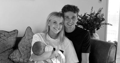Corrie's Lucy Fallon shares baby son's name weeks after birth as she details his arrival for first time