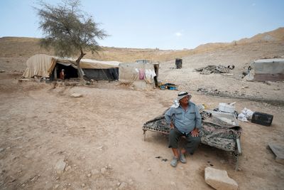 In West Bank, settler violence forcing out Palestinian Bedouins