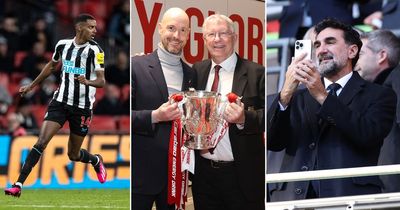 Newcastle notes: What gloating Sir Alex Ferguson did at Wembley, owners' ambition, twin striker plan