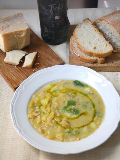 Rachel Roddy’s recipe for broad bean, potato and fennel soup