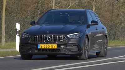 Watch 2023 Mercedes-AMG C43 Hit 163 MPH In Autobahn Top Speed Test