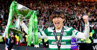 Celtic hero Kyogo Furuhashi delivers Rangers five word verdict after League Cup win at Hampden