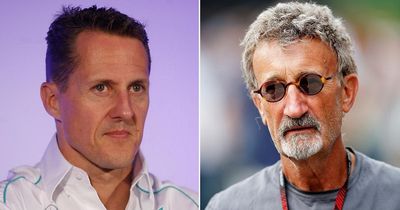 Michael Schumacher health update as pal Eddie Jordan says he's "there, but not there"