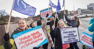 Thousands of physios to walk out in biggest strike to date as unions accuse government of refusing to negotiate