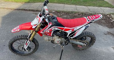 Police warn public of dangers of illegal off-road biking as vehicle seized