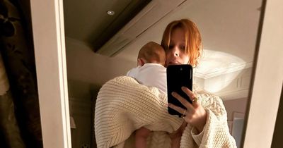 Stacey Dooley shares sweet rare snap of newborn daughter as they enjoy break away