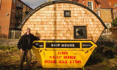 Design news: could you live in a skip? Plus Collect craft fair and a cool walking frame