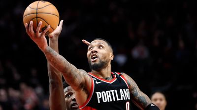 Blazers’ Lillard Reacts to Drug Test After 71-Point Game