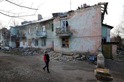 Cold War bunker a life saver in devastated Ukrainian village