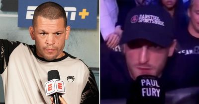 Nate Diaz demands Logan Paul has his "a** beat" for ranting at Tommy Fury