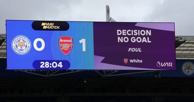 Arsenal's goal vs Leicester City was correctly disallowed but review exposes VAR inconsistency