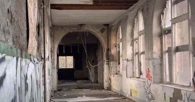 Inside creepy abandoned hospital near Glasgow that's been left to rot for 36 years