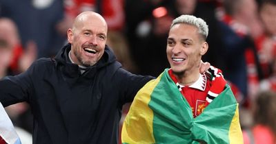 What Erik ten Hag told Antony after Manchester United won Carabao Cup