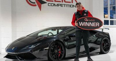 Scots man crashes £100k Lamborghini weeks after winning it in raffle and slams 'jealous rats'