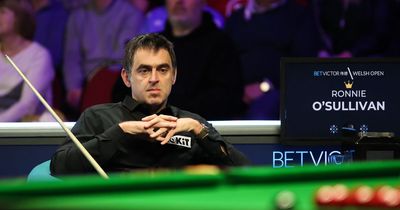 Ronnie O'Sullivan pulls out of latest tournament ahead of Crucible world title defence