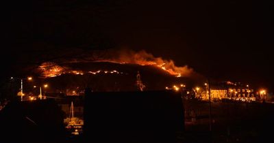 Gorse fires engulf West Cork landmark as fires crews rush to scene