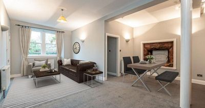 Edinburgh flat in old bakery hits the market with unique feature built into wall