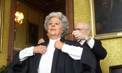 In a tough era for women, Betty Boothroyd smashed parliament’s glass ceiling