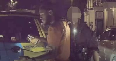 Dashcam footage shows policeman 'grabbing' sprinter Ricardo Dos Santos in stop and search