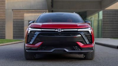 Chevrolet Blazer EV Spotted Charging In Public With No Camo