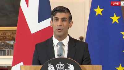 Rishi Sunak wins support from senior Tories on landmark Brexit deal for Northern Ireland