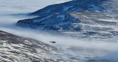 Solo climber airlifted to hospital after horror Cairngorms fall