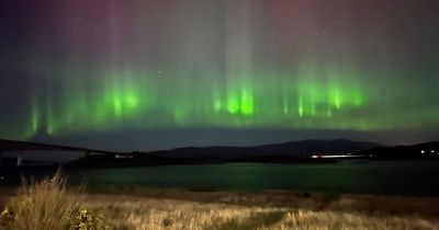 Northern Lights' dazzling display across UK as EasyJet flight passengers get treat