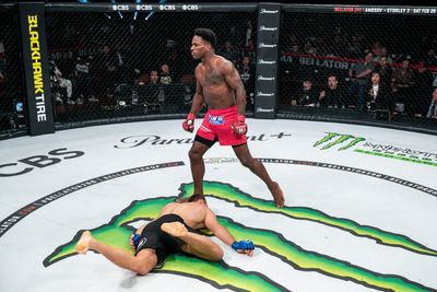 MMA Junkie’s Knockout of the Month for February: Lorenz Larkin’s vicious elbow