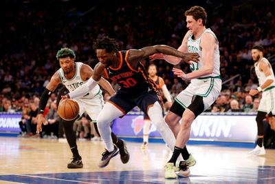 Randle, Quickley shine as Knicks sink Celtics