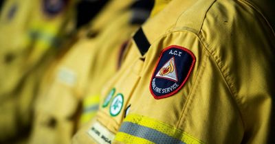 Grassfire burning in Majura contained