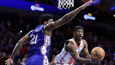 Jimmy Butler stars in Miami Heat's close win over Philadelphia 76ers