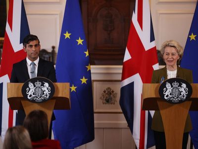 EU chief hails ‘new chapter’ in UK relations as Sunak unveils landmark Brexit deal