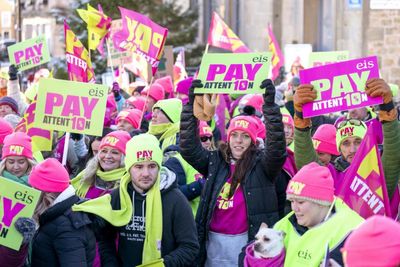 Teachers begin two days of strike action as long-running pay dispute continues