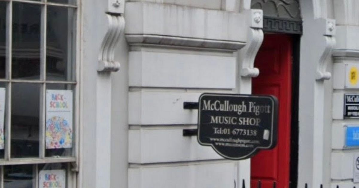 200yearold Dublin music shop McCullough Pigott set…