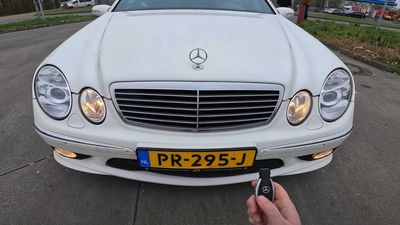 Watch Mercedes E55 AMG Unleash Supercharged V8 Power On The Autobahn