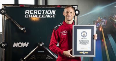 Jenson Button has broken Guinness World Record thanks to lightning-fast reflexes