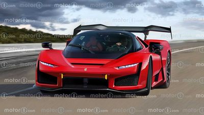 New Ferrari Hypercar Rendered Based On Test Mule