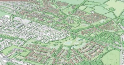 New images capture how the new 1,050-home community could impact Mosley Common