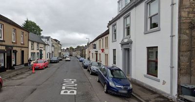 Man, 25, fighting for his life after being struck by car whilst crossing the road in Ayrshire town