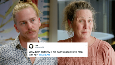 MAFS Fans Are Confused Why Cam, A 27-Year-Old Adult Man, Is Still Latched To His Mother’s Teat