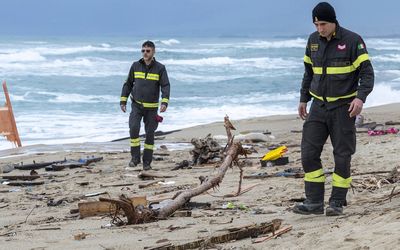 Italy arrests three men suspected in deadly migrant boat wreck