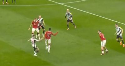 Marcus Rashford breaks down outrageous mid-air skill that Newcastle couldn't stop