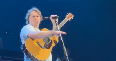 Lewis Capaldi halts gig after hearing 'goat noises' leaving fans in hysterics