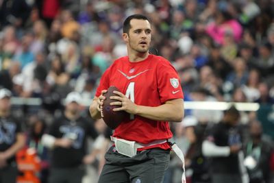 Jets among three teams Derek Carr will meet with in Indianapolis at Scouting Combine