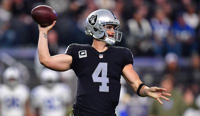Panthers to meet with free agent Derek Carr at this week’s combine