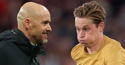 Erik ten Hag hands Man Utd six-man transfer shortlist that includes Frenkie de Jong