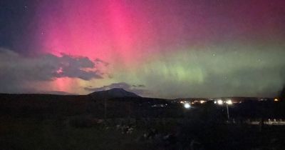 Stunning display as Northern Lights illuminate Irish skies for second night