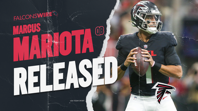 Falcons release QB Marcus Mariota