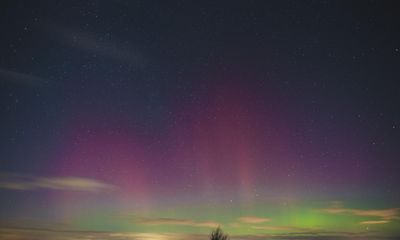 ‘Awe-inspiring’: UK readers share their northern lights snaps